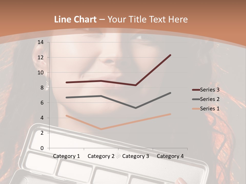 Salon Fashion Comb PowerPoint Template