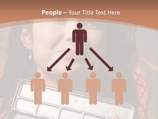 Salon Fashion Comb PowerPoint Template