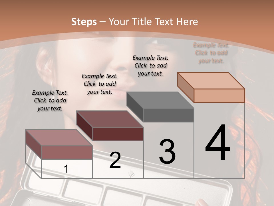 Salon Fashion Comb PowerPoint Template