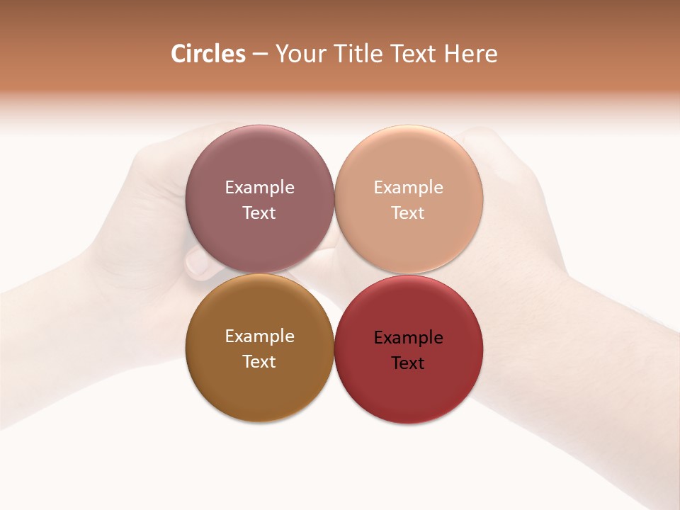 Small Childhood Looking PowerPoint Template