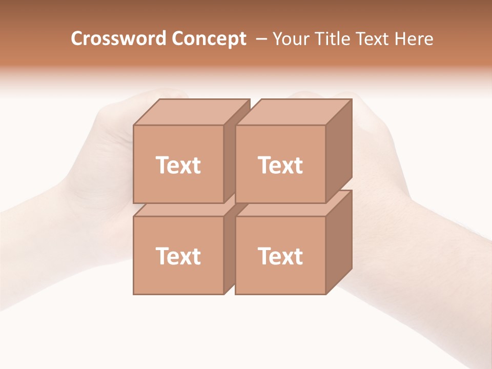 Small Childhood Looking PowerPoint Template
