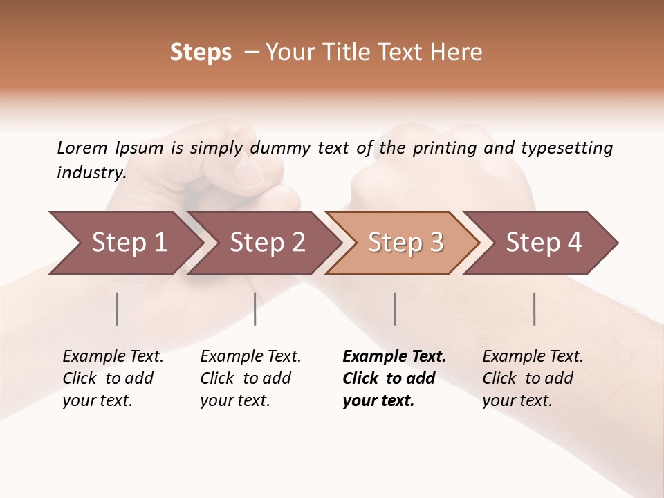 Small Childhood Looking PowerPoint Template
