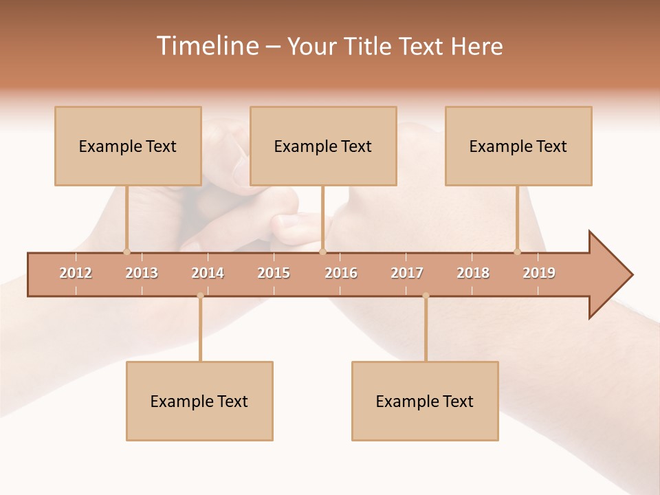 Small Childhood Looking PowerPoint Template