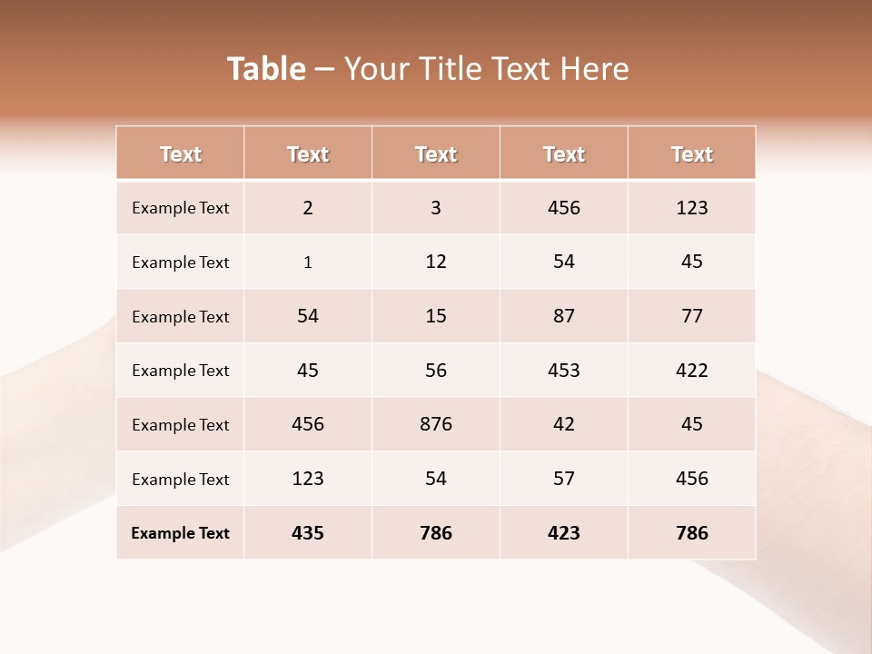 Small Childhood Looking PowerPoint Template