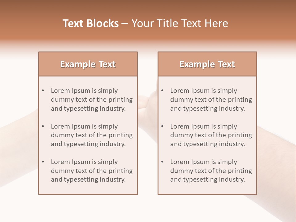 Small Childhood Looking PowerPoint Template
