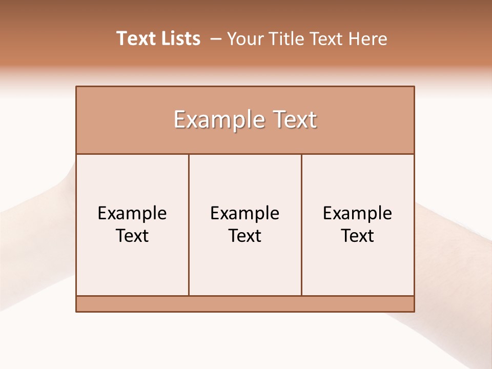 Small Childhood Looking PowerPoint Template
