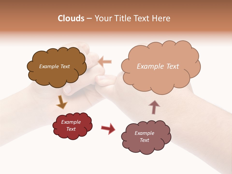 Small Childhood Looking PowerPoint Template