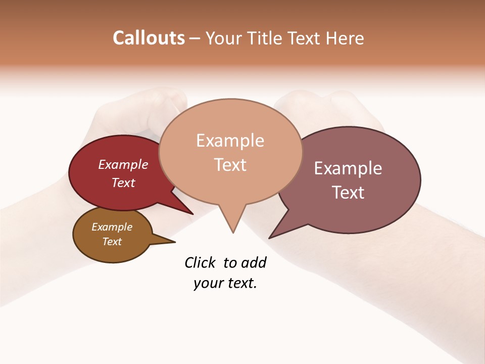 Small Childhood Looking PowerPoint Template