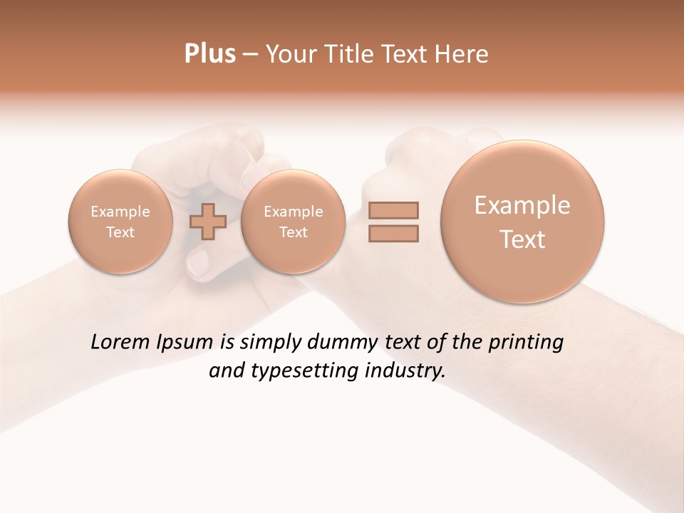 Small Childhood Looking PowerPoint Template