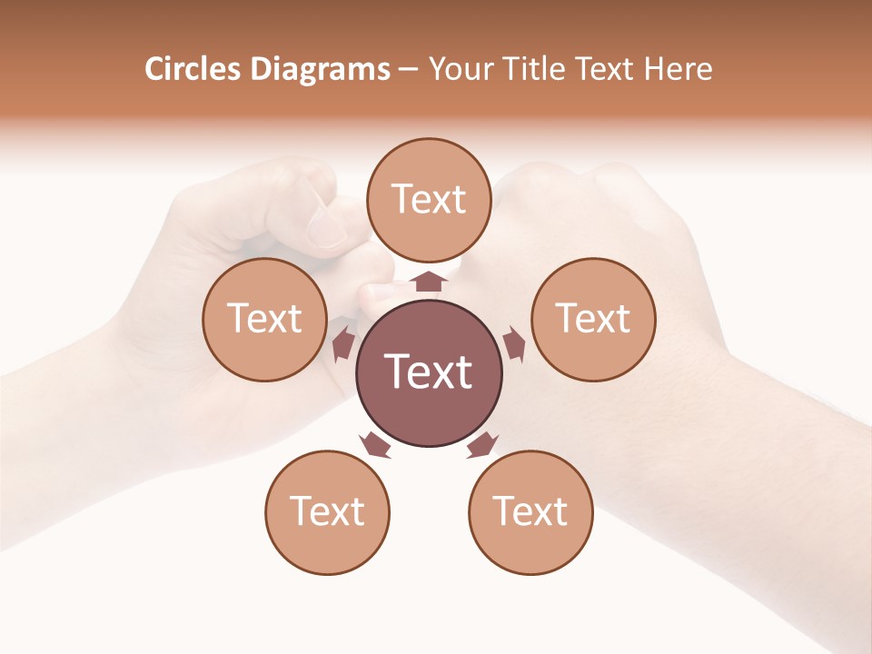 Small Childhood Looking PowerPoint Template