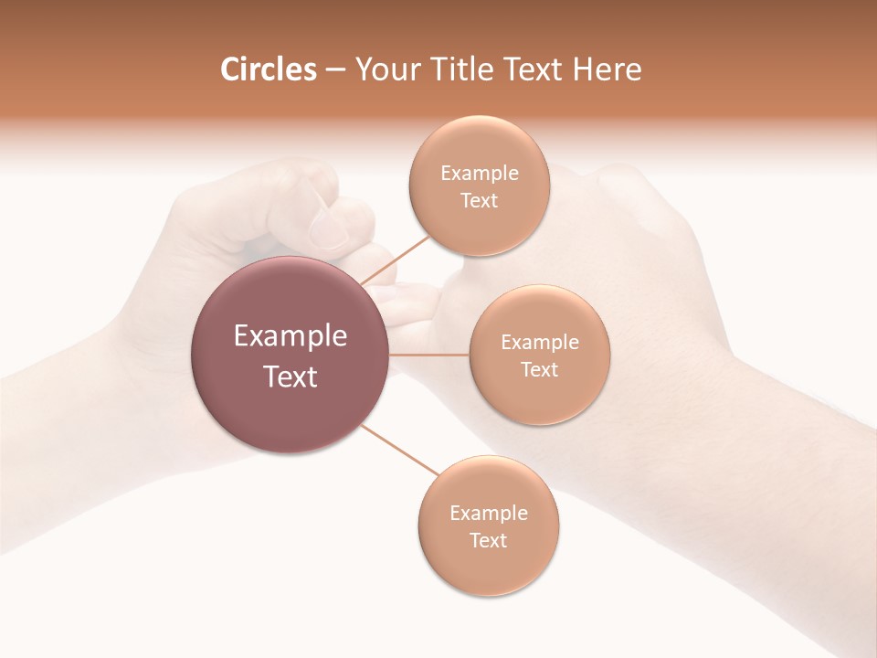 Small Childhood Looking PowerPoint Template