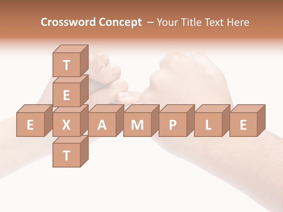 Small Childhood Looking PowerPoint Template