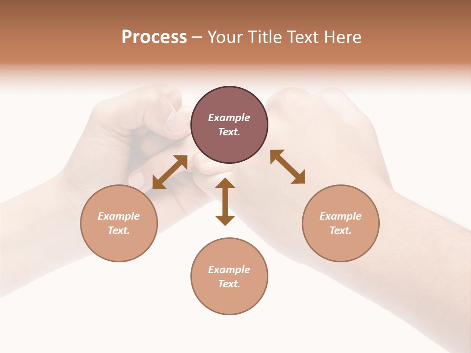 Small Childhood Looking PowerPoint Template