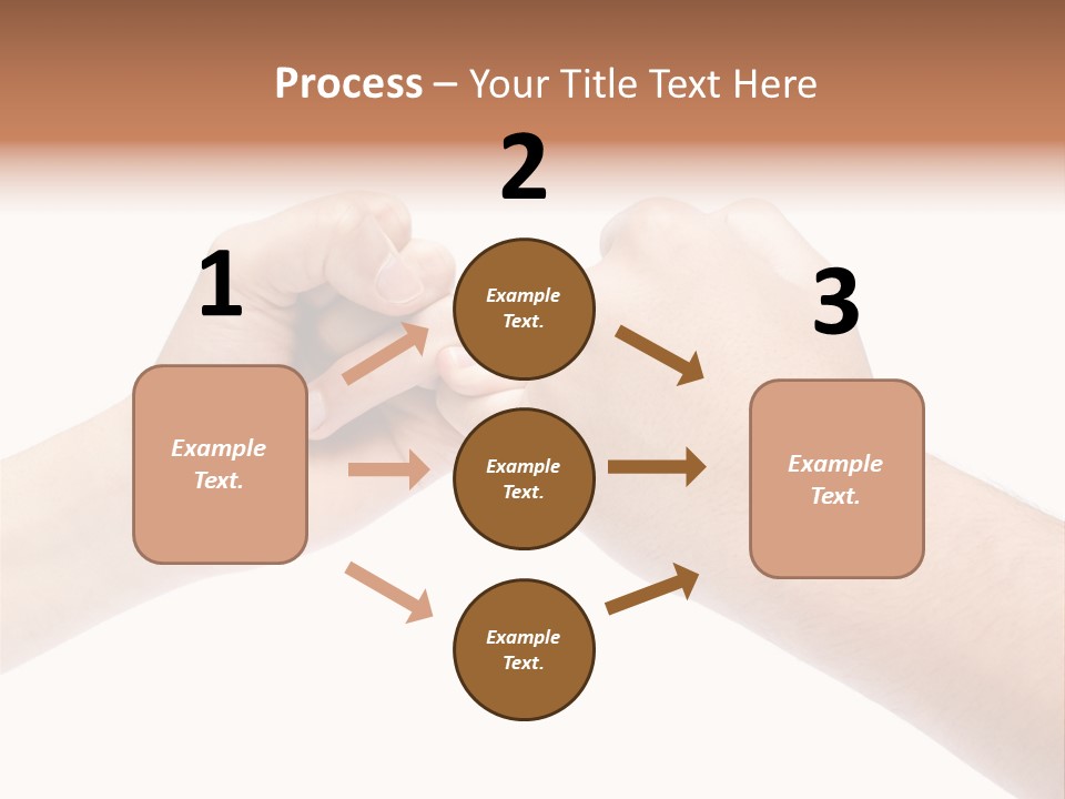 Small Childhood Looking PowerPoint Template