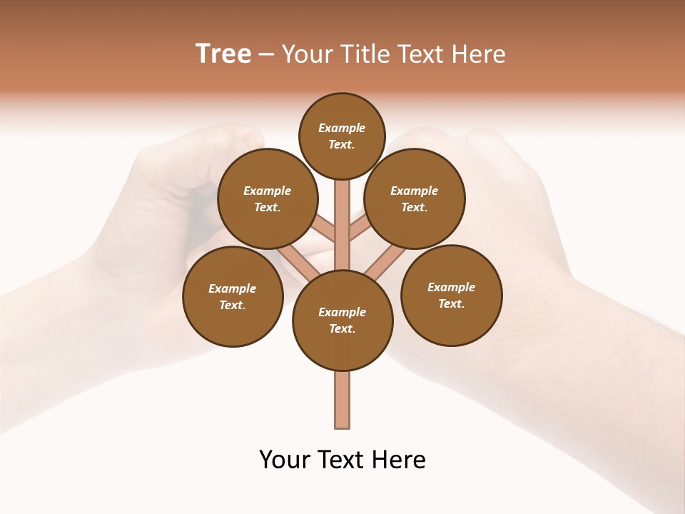 Small Childhood Looking PowerPoint Template