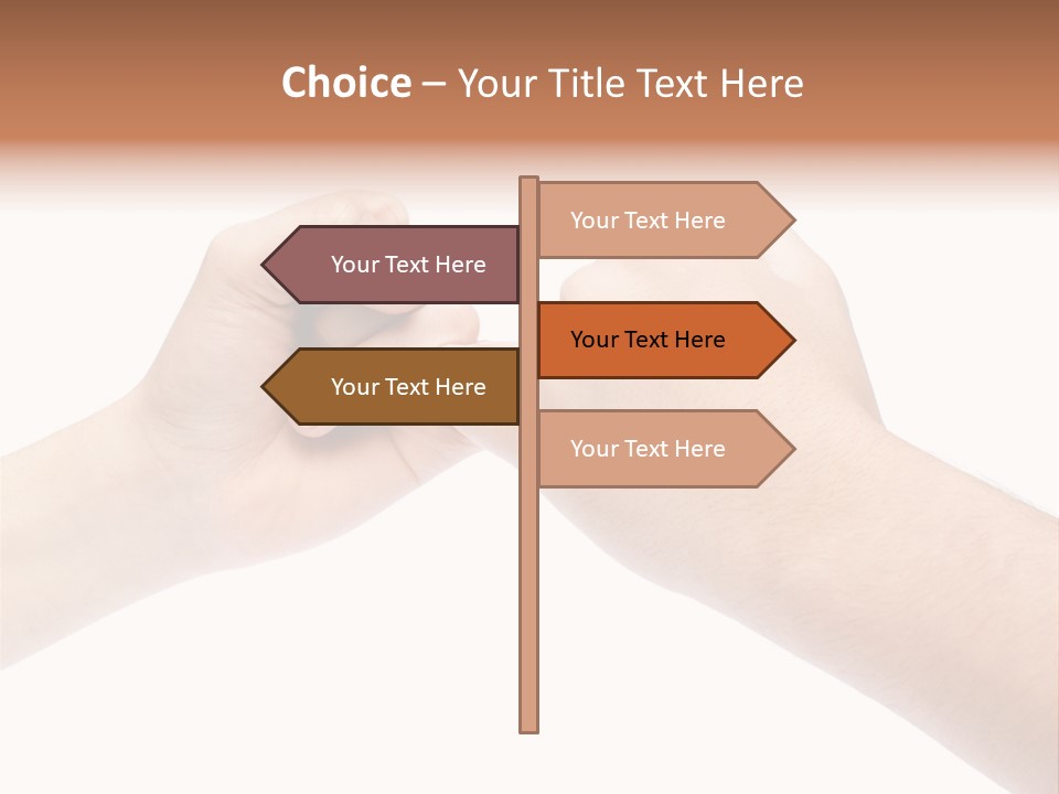 Small Childhood Looking PowerPoint Template