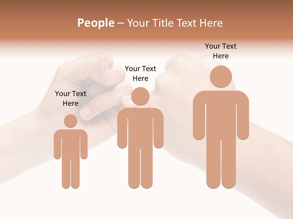 Small Childhood Looking PowerPoint Template