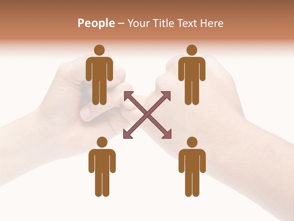 Small Childhood Looking PowerPoint Template