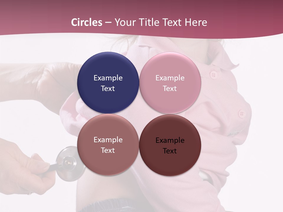 Patient Child Instrument PowerPoint Template