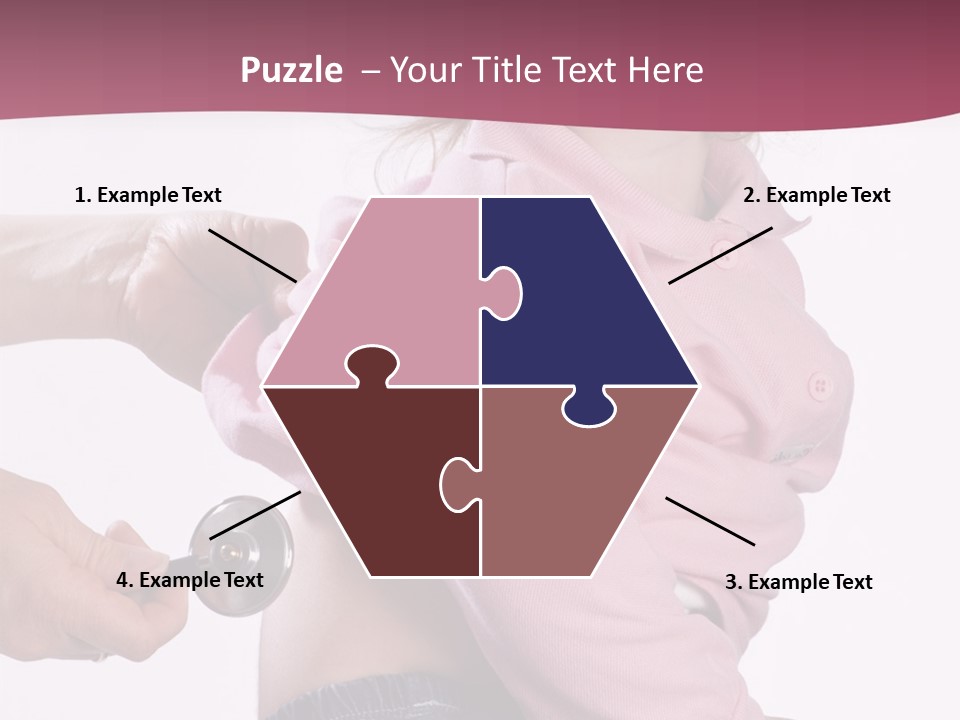 Patient Child Instrument PowerPoint Template