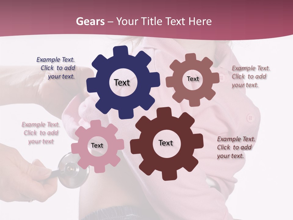 Patient Child Instrument PowerPoint Template