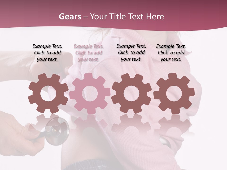 Patient Child Instrument PowerPoint Template