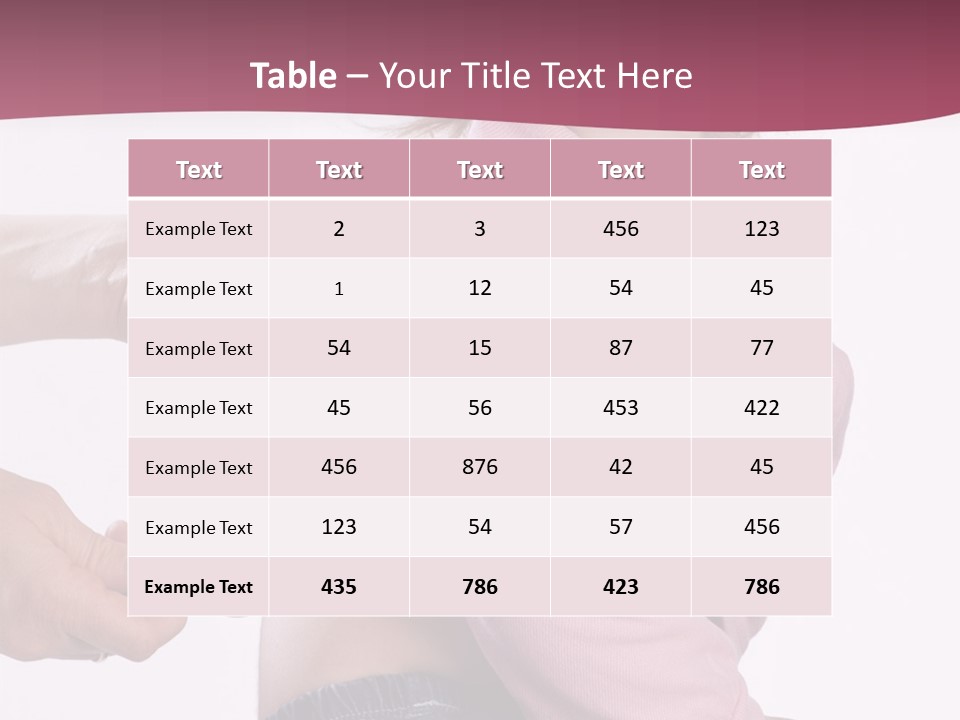 Patient Child Instrument PowerPoint Template