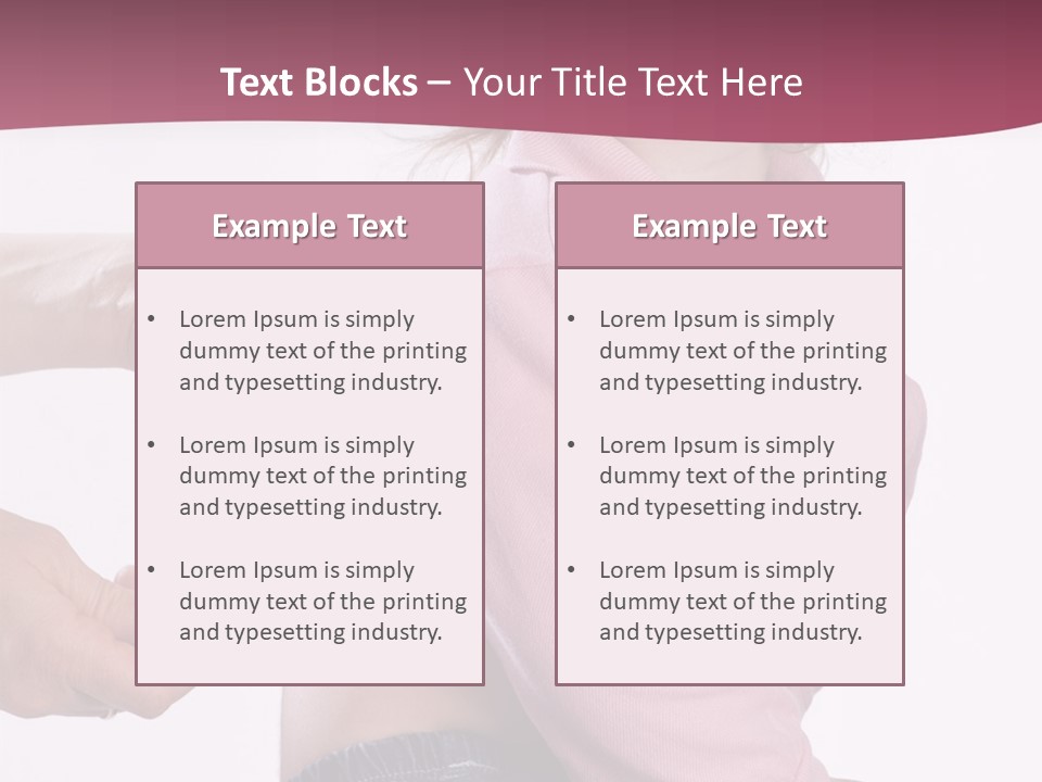 Patient Child Instrument PowerPoint Template