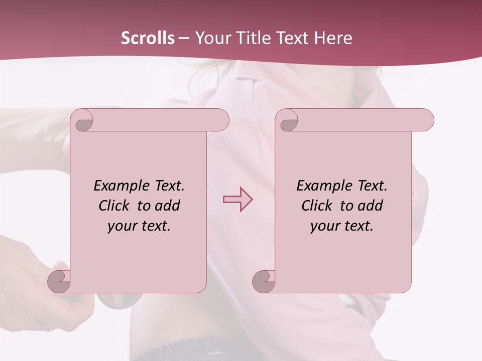 Patient Child Instrument PowerPoint Template