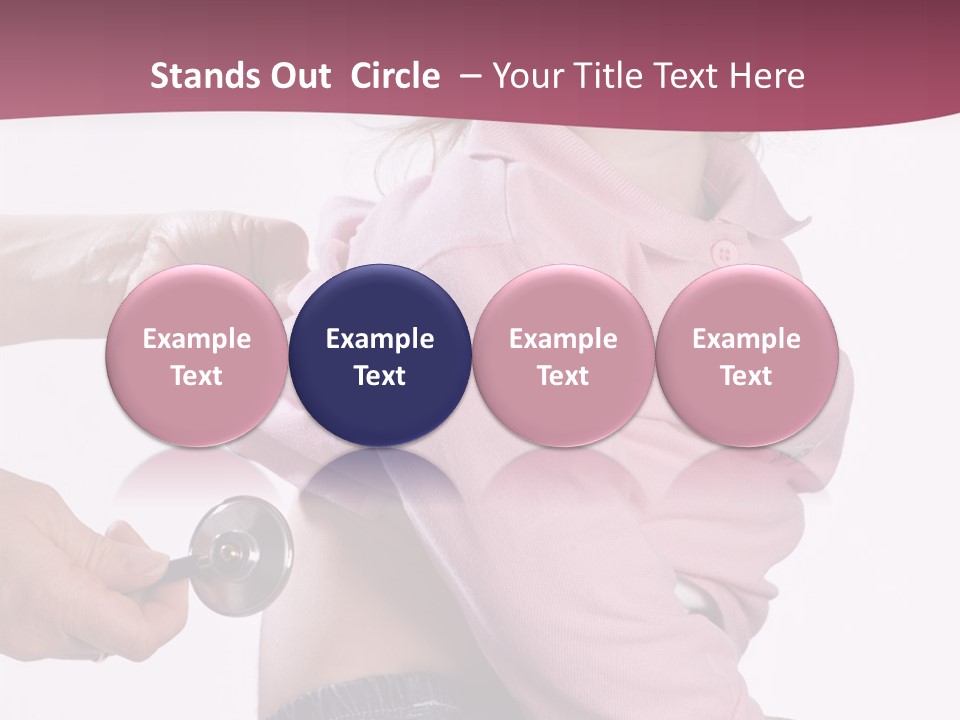 Patient Child Instrument PowerPoint Template