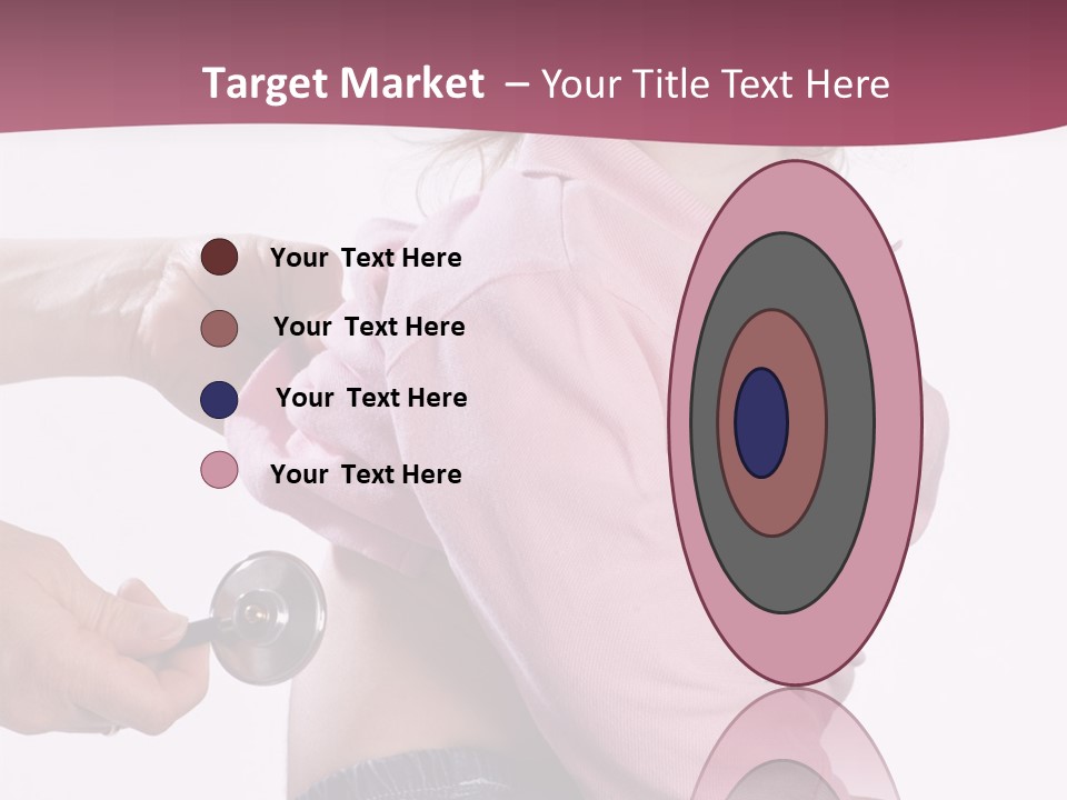 Patient Child Instrument PowerPoint Template