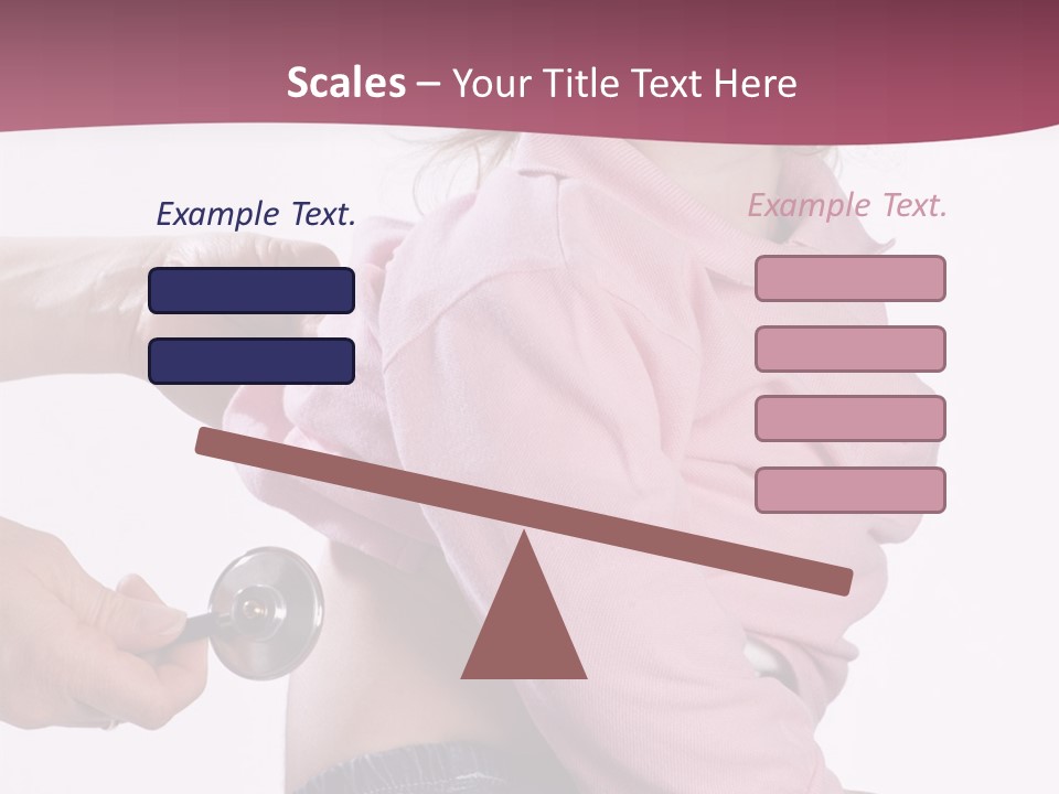 Patient Child Instrument PowerPoint Template