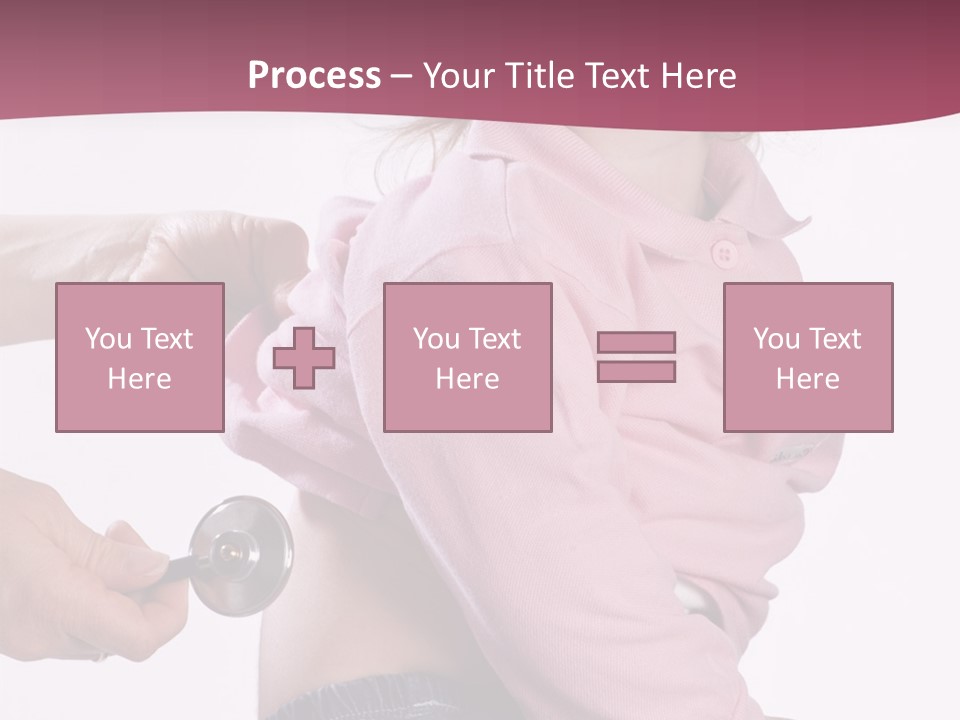 Patient Child Instrument PowerPoint Template