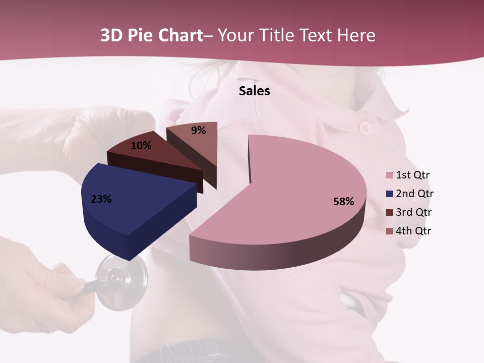 Patient Child Instrument PowerPoint Template