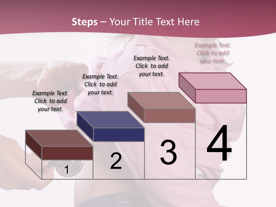 Patient Child Instrument PowerPoint Template