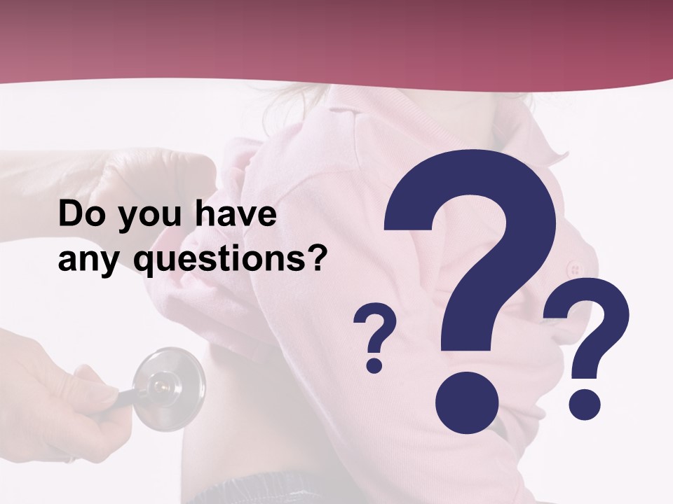 Patient Child Instrument PowerPoint Template