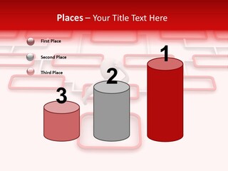 White Arrow Clipart PowerPoint Template