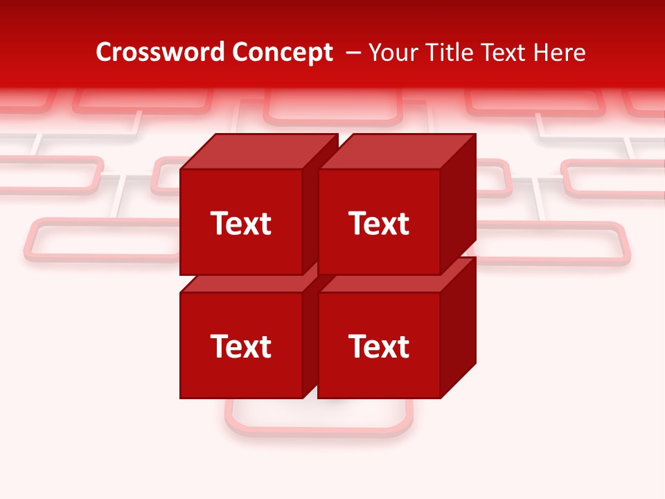 White Arrow Clipart PowerPoint Template