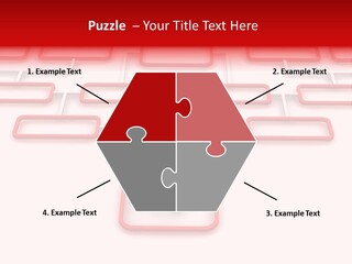 White Arrow Clipart PowerPoint Template