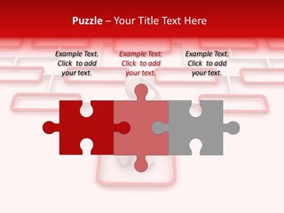 White Arrow Clipart PowerPoint Template