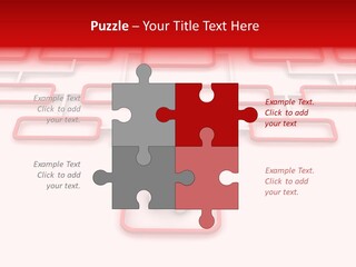 White Arrow Clipart PowerPoint Template