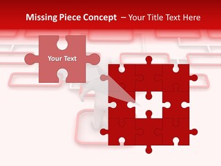 White Arrow Clipart PowerPoint Template