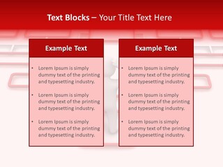 White Arrow Clipart PowerPoint Template