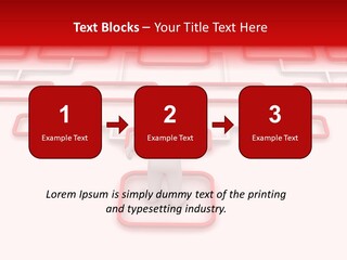 White Arrow Clipart PowerPoint Template