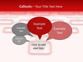 White Arrow Clipart PowerPoint Template