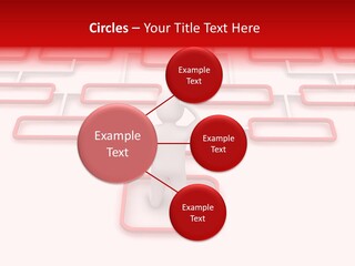 White Arrow Clipart PowerPoint Template