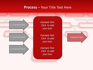 White Arrow Clipart PowerPoint Template