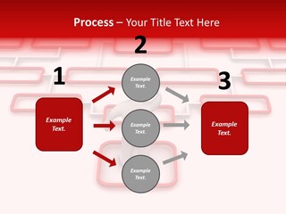 White Arrow Clipart PowerPoint Template