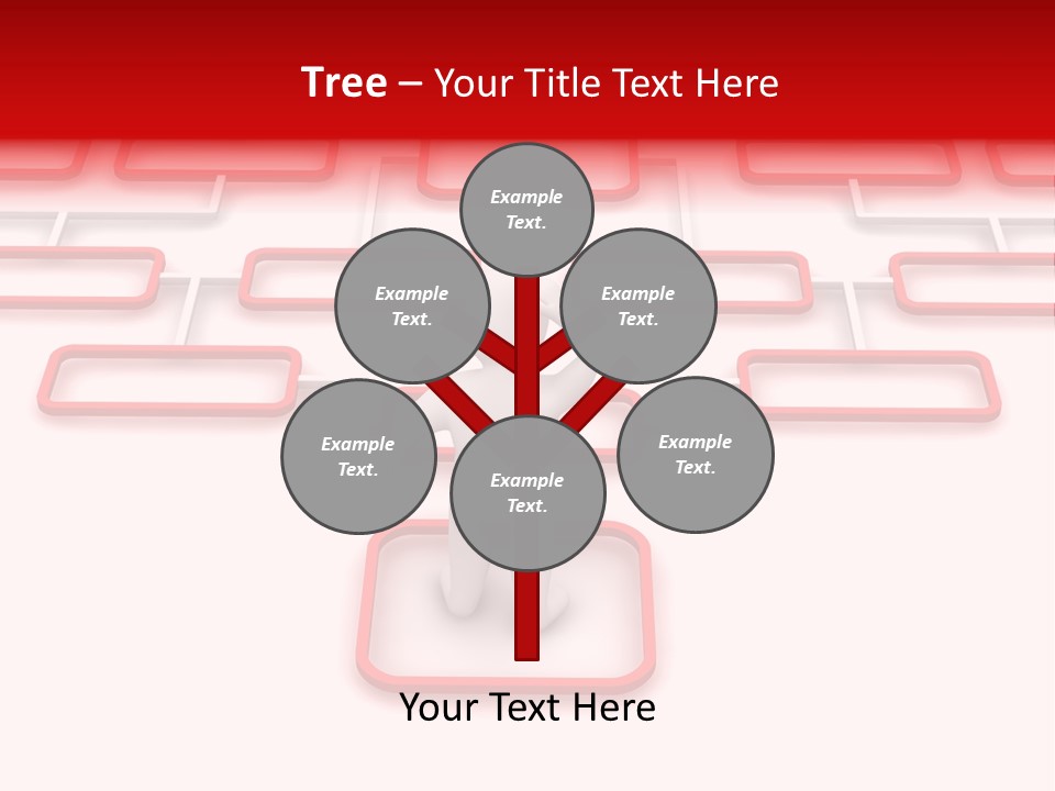 White Arrow Clipart PowerPoint Template