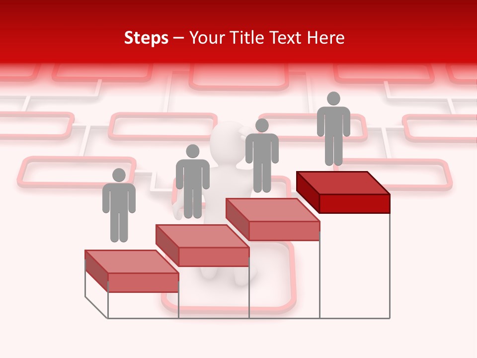 White Arrow Clipart PowerPoint Template